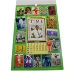 Large 1990 Golf Calendar with Large Image of Bobby Jones