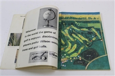 1965 Ryder Cup Souvenir Pennant Banner With Ribbons And Program