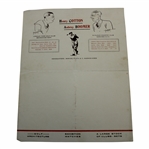 Unused Letterhead For Henry Cotton & Aubrey Boomer Golf Architecture Exhibition Matches & Golf Clubs