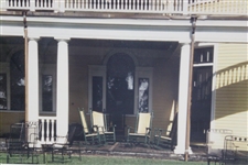 The Country Club at Brookline Robert Walker Porch Photo Circa 1987 Framed
