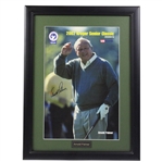 Arnold Palmer Signed Kroger Invitational 16x20 Advertising - Framed JSA ALOA