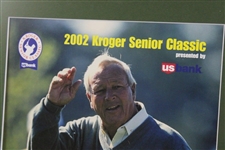 Arnold Palmer Signed Kroger Invitational 16x20 Advertising - Framed JSA ALOA