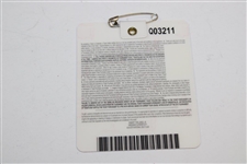 Jordan Spieth Signed 2015 Masters Tournament SERIES Badge #Q03211 JSA ALOA