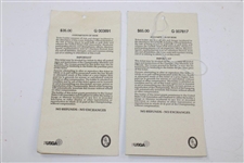 Two (2) 1999 US Open at Pinehurst No. 2 Tickets