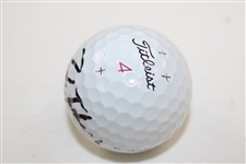 Zach Johnson Signed Personal Used Golf Ball JSA ALOA