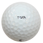 Tiger Woods Personal TIGER Nike 1 One Tour Logo Golf Ball From 2010 BMW Championship
