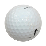 Tiger Woods' Personal 'TIGER' Nike 1 One Tour Logo Golf Ball From 2010 BMW Championship
