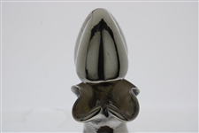 Sterling Silver Overlay Glass Whiskey Decanter