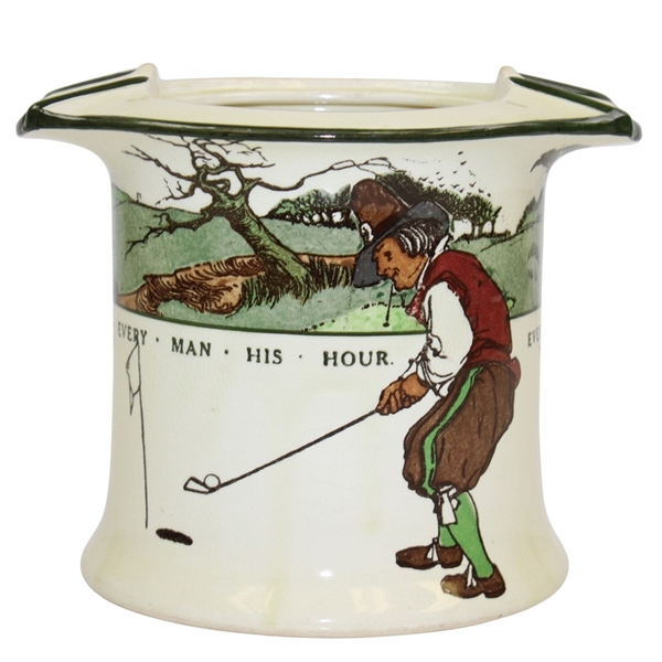 Doulton Series Ware "Every Dog Has His Day" Tobacco Humidor