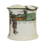 Doulton Series Ware Every Dog Has His Day Tobacco Humidor