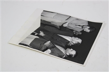 1951 Bobby Jones & Ben Hogan Masters Trophy Ceremony Press Photo