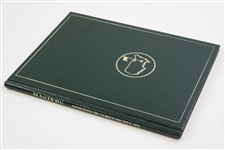 1986 Masters Tournament Green Annual Book - Jack Nicklaus Winner