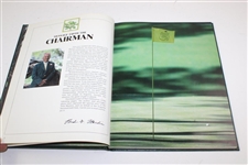 1986 Masters Tournament Green Annual Book - Jack Nicklaus Winner