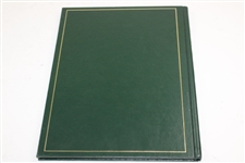 1986 Masters Tournament Green Annual Book - Jack Nicklaus Winner