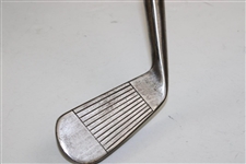 Tom Morris St. Andrews Hickory Shaft Cleek w/Champion Tom Morris Paper Shaft Label