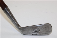 Tom Morris St. Andrews Hickory Shaft Cleek w/Champion Tom Morris Paper Shaft Label
