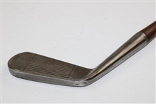 Tom Morris St. Andrews Hickory Shaft Cleek w/Champion Tom Morris Paper Shaft Label