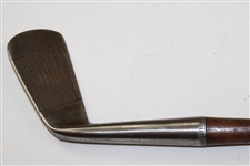 Tom Morris St. Andrews Hickory Shaft Cleek w/Champion Tom Morris Paper Shaft Label