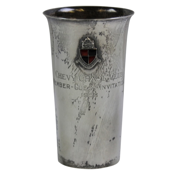 1958 Chevy Chase Club Member-Guest Invitational Sterling Silver Cup