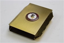 Metacomet Golf Club Gold Tone Collapsible Cigarette Holder
