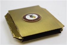 Metacomet Golf Club Gold Tone Collapsible Cigarette Holder