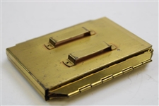 Metacomet Golf Club Gold Tone Collapsible Cigarette Holder