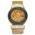 1969 PGA Seniors Championship Ford Trophy Contestant Badge