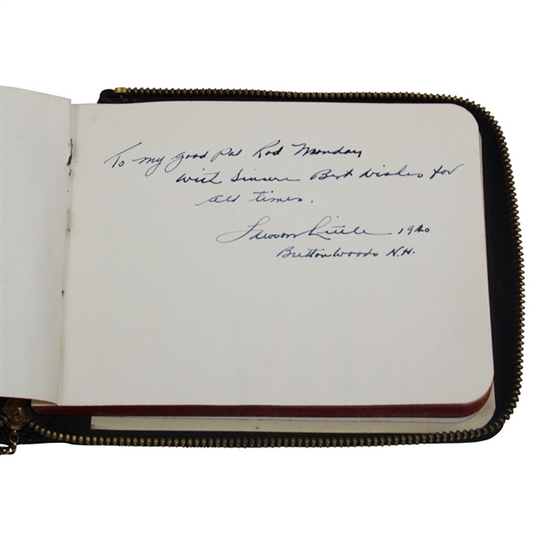 Lawson Little & Argentinian Golf Professionals Signed Circa 1940 Album - Rod Munday Collection JSA ALOA