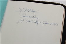 Lawson Little & Argentinian Golf Professionals Signed Circa 1940 Album - Rod Munday Collection JSA ALOA