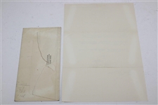 Gene Sarazen Signed Personal Letterhead to Rod Munday w/ Book & PGA in Philly Content - 1950 JSA ALOA