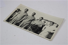 Paul Runyan Signed March 1934 Horton Smith 'Masters Champ' A.D. Mills Original Photo