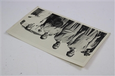 Paul Runyan Signed March 1934 Horton Smith 'Masters Champ' A.D. Mills Original Photo