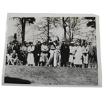 1934 Henry Picard Follow Through at North & South Tournament at Pinehurst Wire Photo - April 5