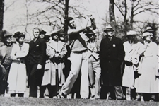1934 Henry Picard Follow Through at North & South Tournament at Pinehurst Wire Photo - April 5