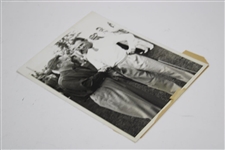 Sam Snead 1937 PGA Championship at Pittsburgh Field Club w/Jimmy Thomson ACME Wire Photo