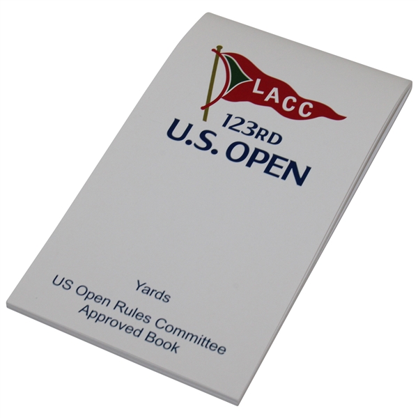 2023 US Open at LACC Official Caddy/Player Yardage Guide