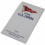 2023 US Open at LACC Official Caddy/Player Yardage Guide