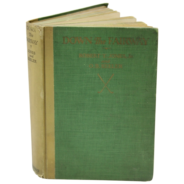 1927 Down The Fairway First Edition Book by Robert T. Jones Jr. & O.B. Keeler
