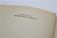 1927 'Down The Fairway' First Edition Book by Robert T. Jones Jr. & O.B. Keeler