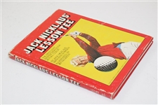 Jack Nicklaus Signed 1977 'Jack Nicklaus' Lesson Tee Book JSA ALOA