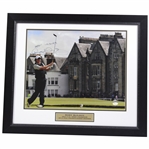 Rory McIlroy Signed St. Andrews Tee Shot Photo - Framed JSA #H58675
