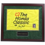 Padraig Harrington Signed Undated The Honda Classic Flag - Framed JSA ALOA