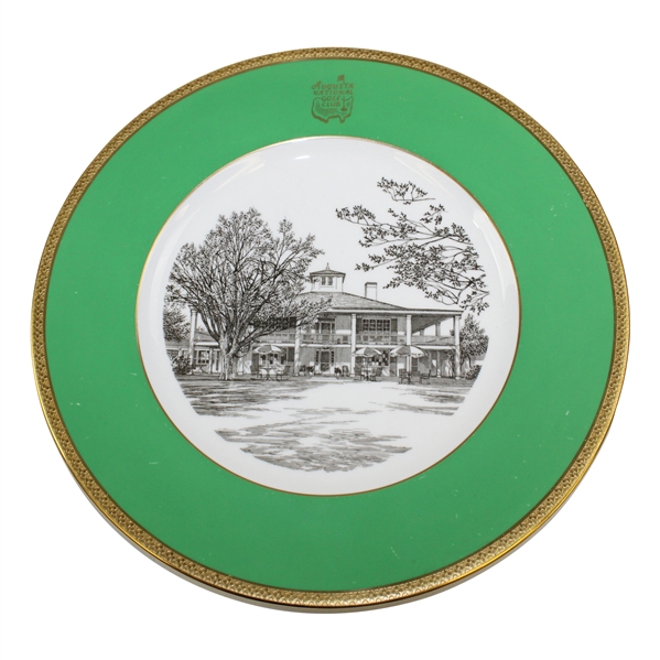Augusta National GC Member Clubhouse Wedgwood Bone China Ltd Ed Plate #206