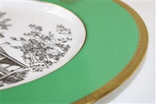 Augusta National GC Member Clubhouse Wedgwood Bone China Ltd Ed Plate #206