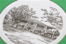 Augusta National GC Member Clubhouse Wedgwood Bone China Ltd Ed Plate #207