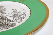 Augusta National GC Member Clubhouse Wedgwood Bone China Ltd Ed Plate #207