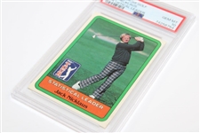 1981 Donruss Golf Jack Nicklaus Statistical Leader Card PSA Graded 10
