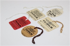 Five (5) Misc. The OPEN Championship TV/Film Badges - 1991-1998