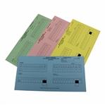 Four (4) 1999 The OPEN Championship at Carnoustie Official 1-4 Rounds Scorecards