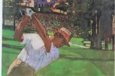 Sam Snead Signed The Chandell Shot Framed Poster LTD #580/600 JSA ALOA